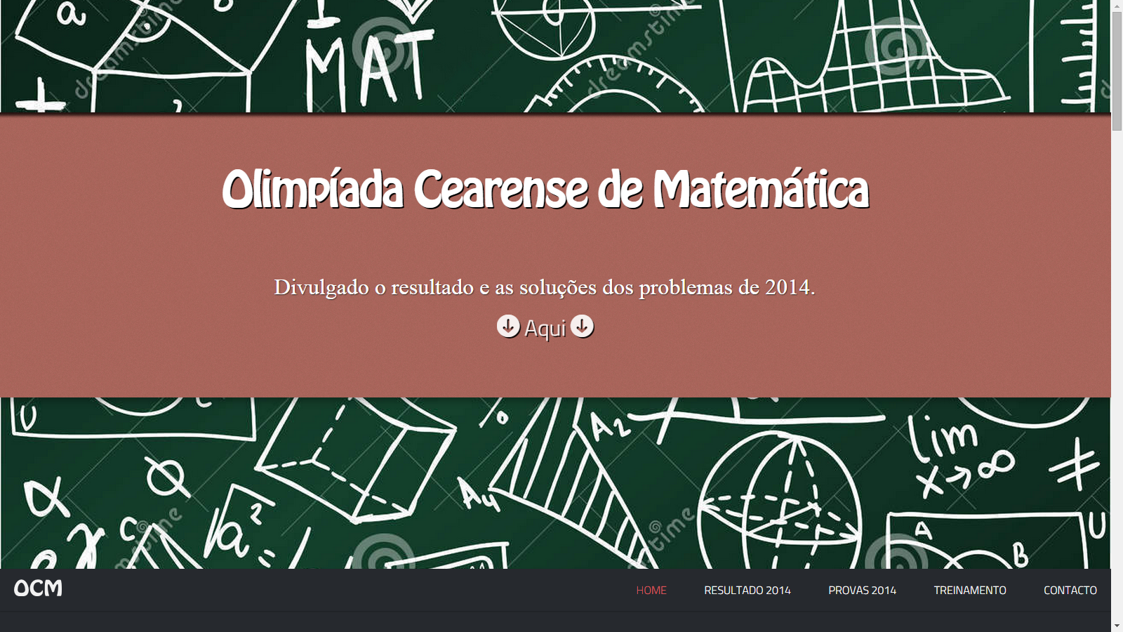 Resultado da Olimpíada Cearense de Matemática 2014