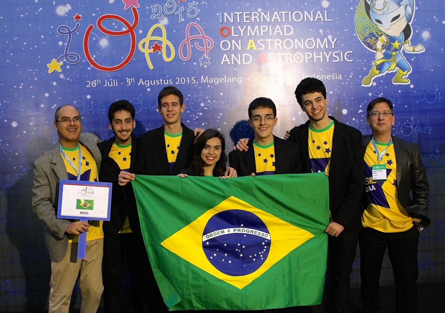 Quatro Brasileiros Premiados na Olimpíada Internacional de Astronomia e Astrofísica (IOAA)