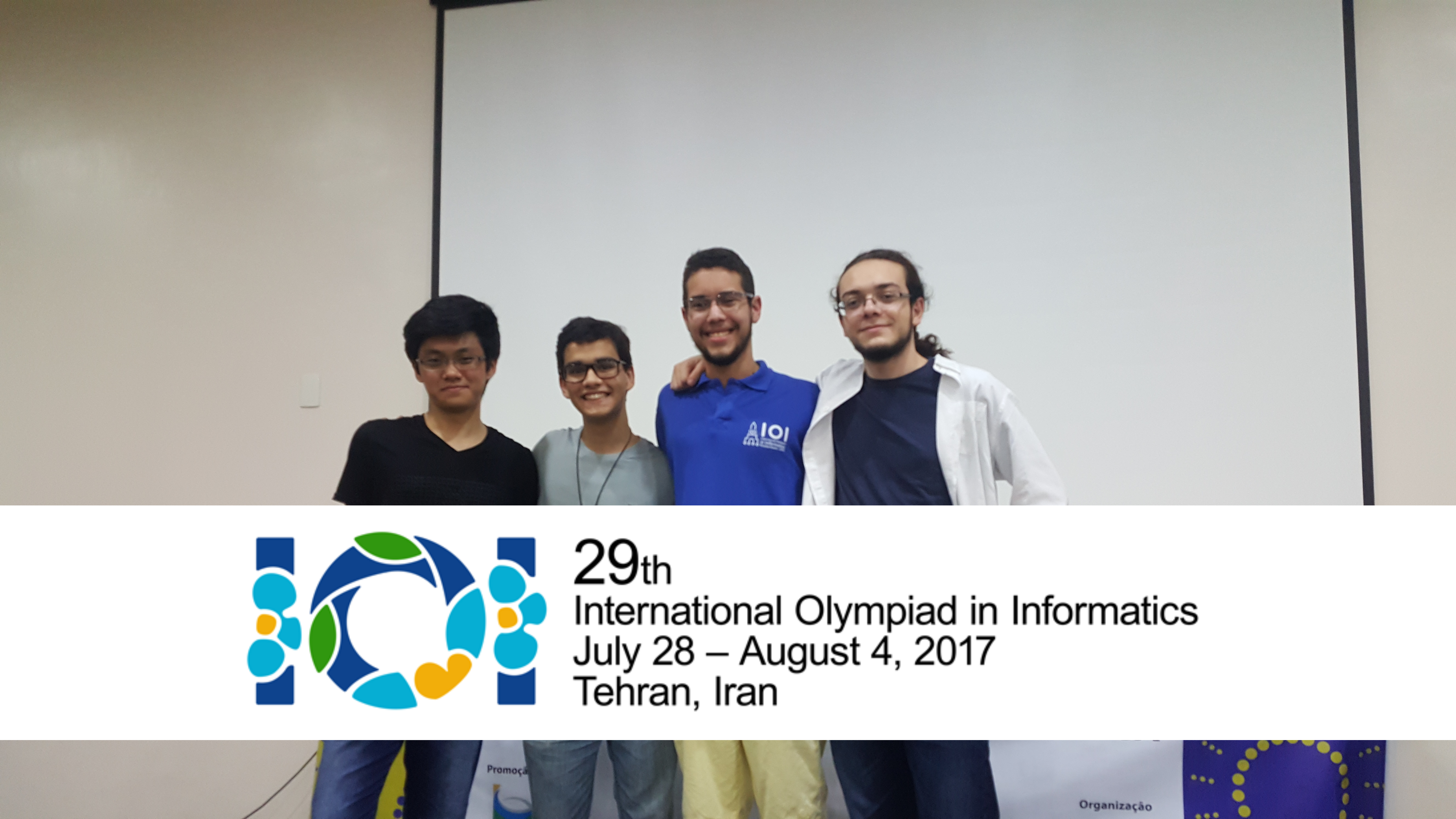 Divulgada a equipe brasileira da 29ª Olimpíada Internacional de Informática (IOI 2017)
