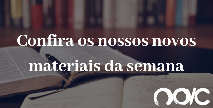 Confira nossas novidades dessa semana!