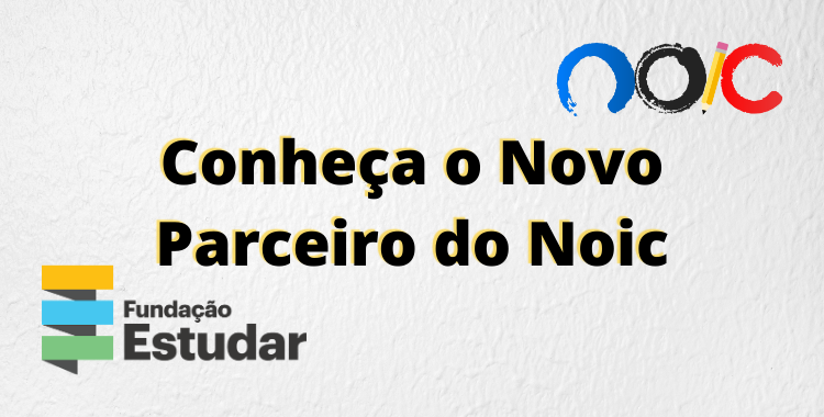 Temos um novo parceiro, a Fundação Estudar!